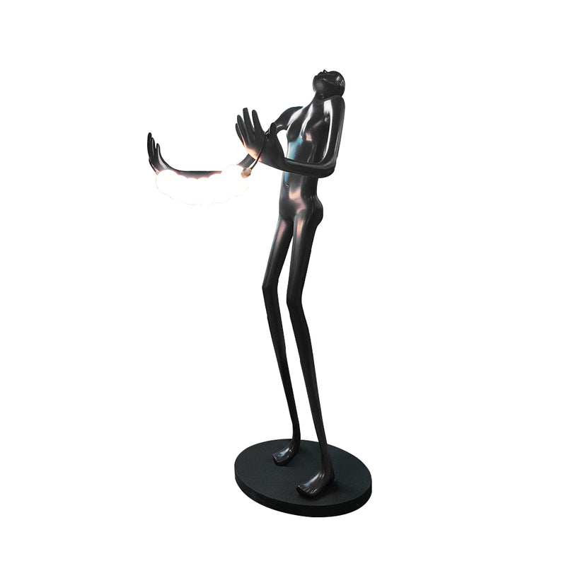 Tilt Head Human Sculpture Floor Lamp | Korewolamp