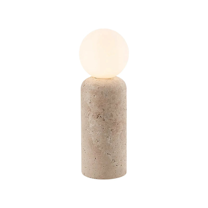 Travertine Cleona Table Lamp | Korewolamp