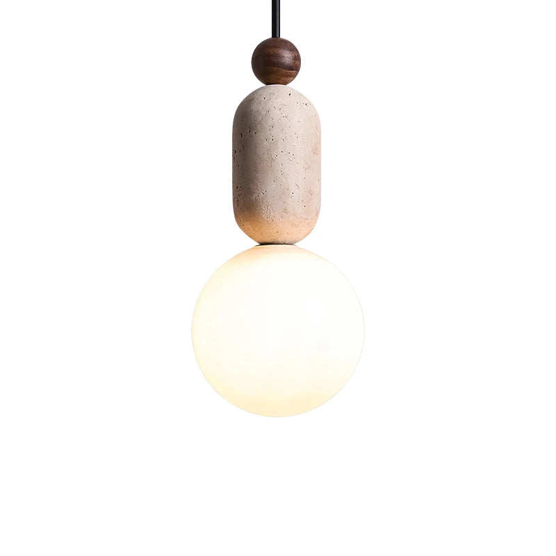 Travertine Daniel Pendant Lamp | Korewolamp