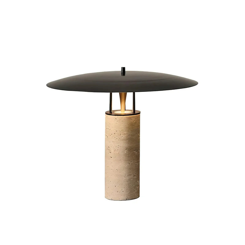 Travertine Luna Table Lamp | Korewolamp