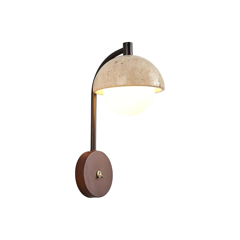 Travertine Wella Wall Lamp | Korewolamp