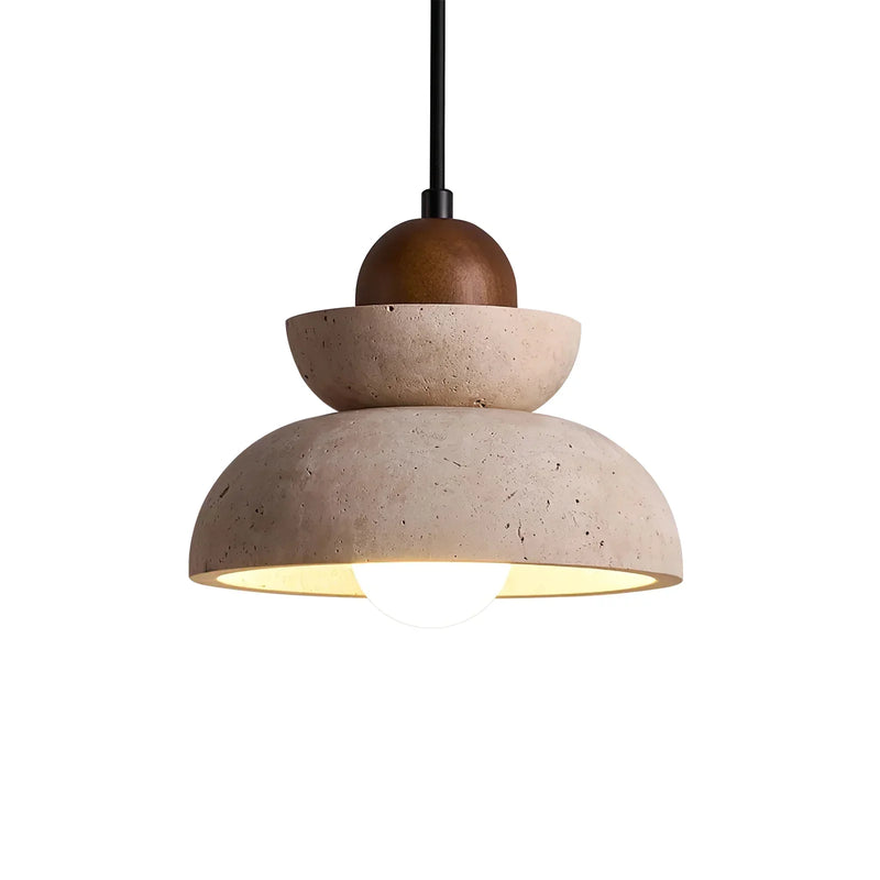 Travertine Zenith Tier Pendant Lamp | Korewolamp