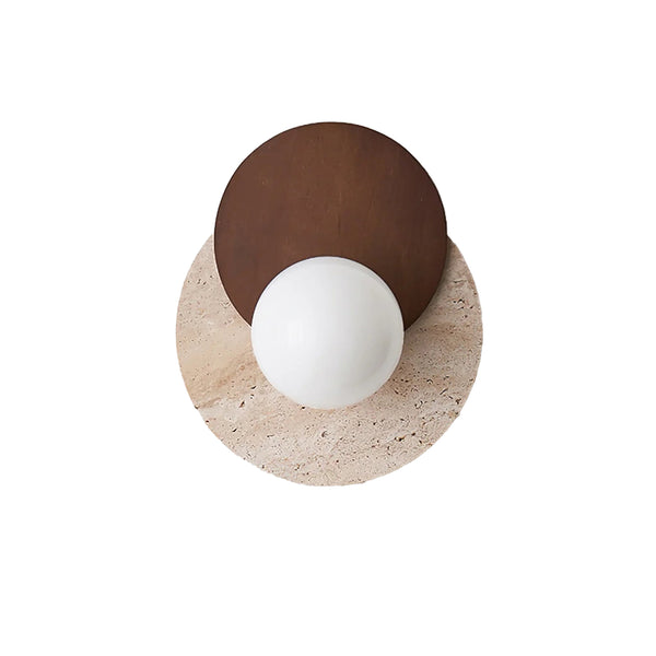 Travertine Wall Lamp