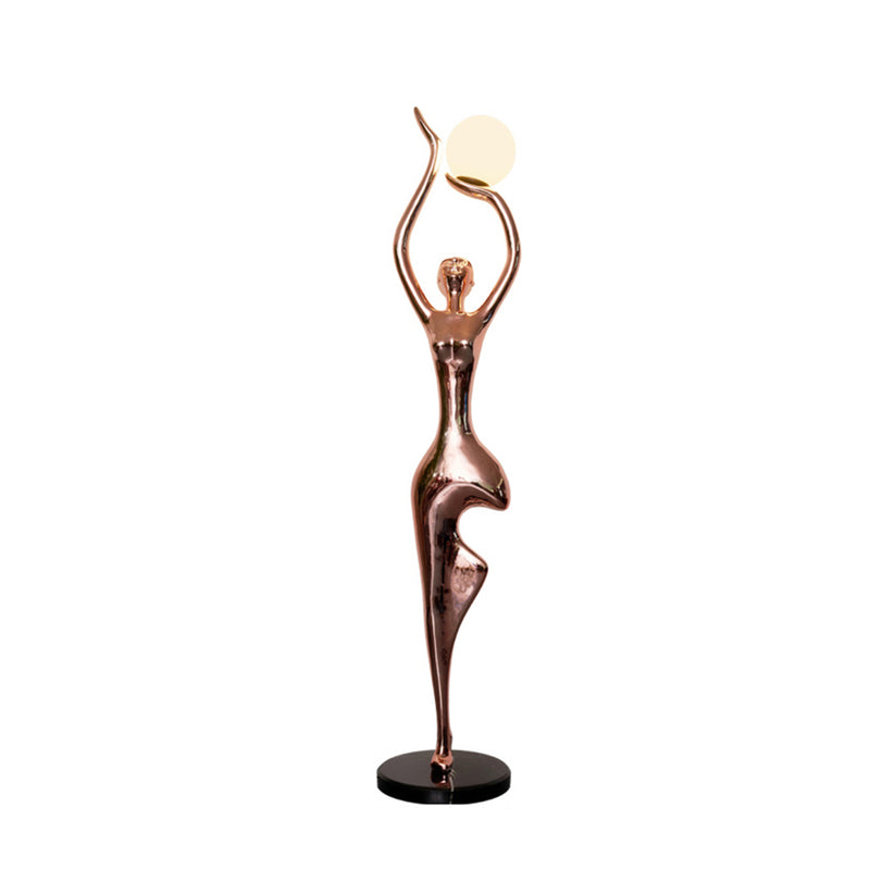 Tree Pose Yoga Sculpture Floor Lamp | Korewolamp