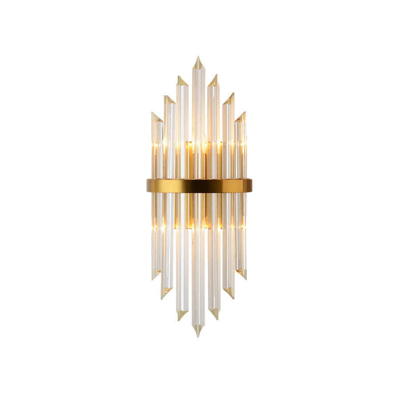 Triangular Crystal Rod Wall Lamp | Korewolamp