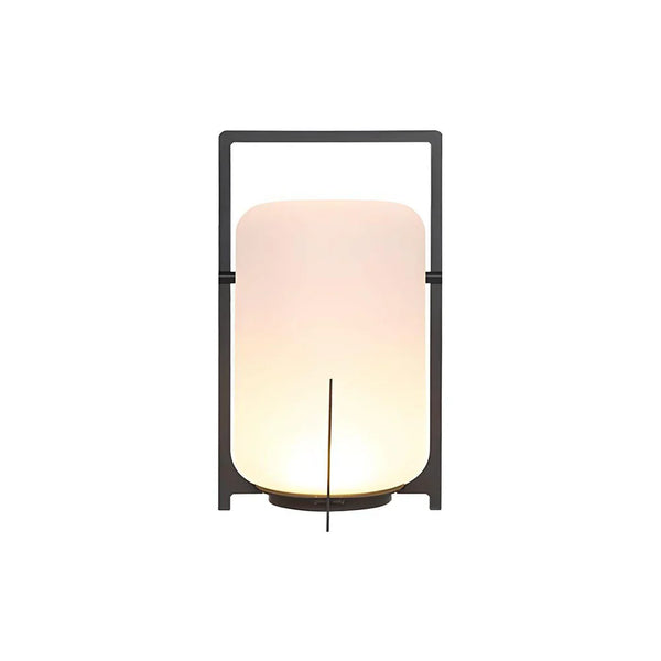 Twilight Lantern Glass Outdoor Table Lamp