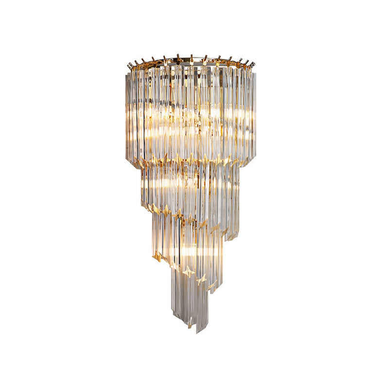 Tapered Alana Crystal Wall Lamp | Korewolamp