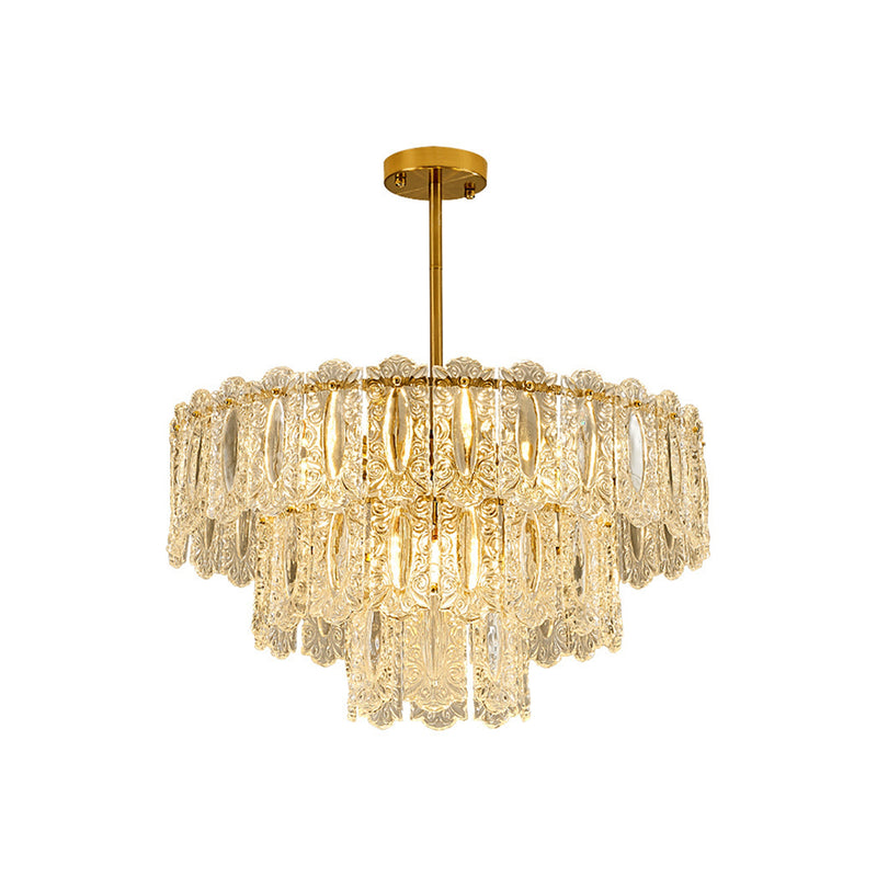 Vienna Glass Petals Chandelier | Korewolamp
