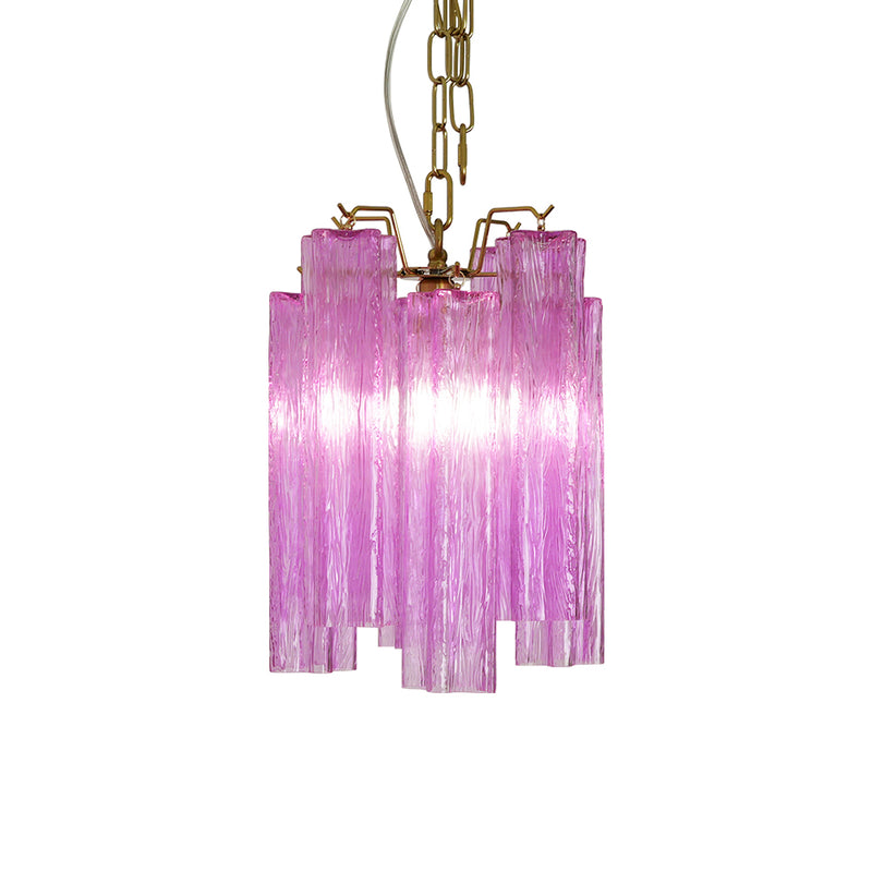 Vintage Amethyst Murano Glass Chandelier | Korewolamp