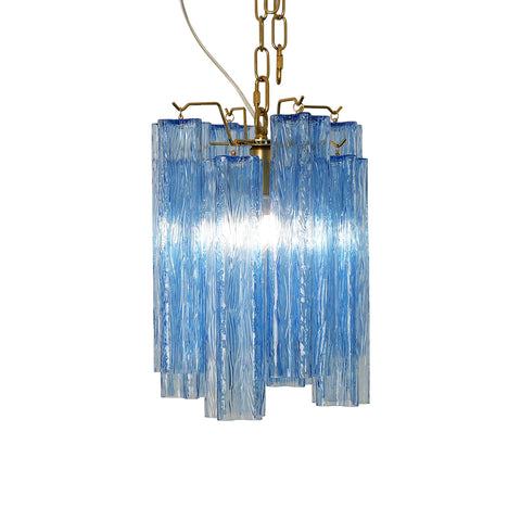 Vintage Blue Murano Glass Chandelier | Korewolamp