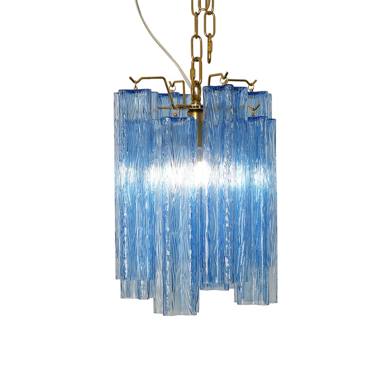 Vintage Blue Murano Glass Chandelier | Korewolamp