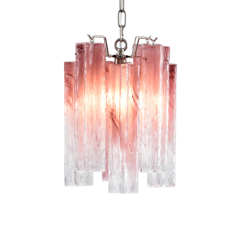 Vintage Gradient Red Murano Chandelier | Korewolamp