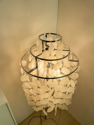 Vintage Shell Floor Lamp
