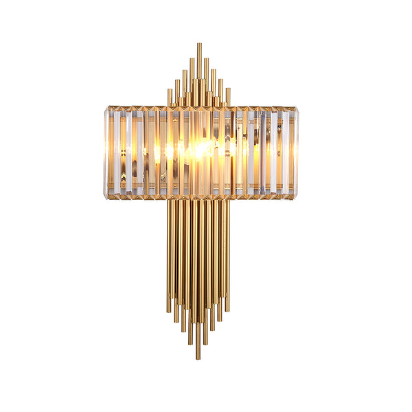 Wallis Gold Crystal Wall Lamp