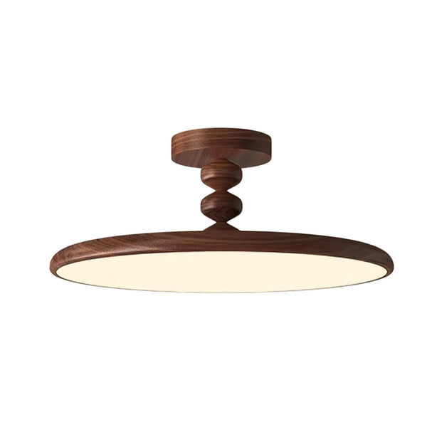 Walnut Ceiling Light