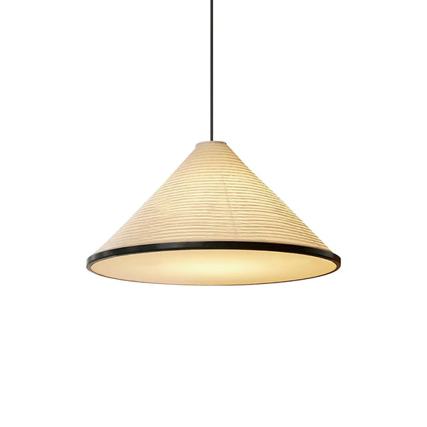 Washi Paper Hat Pendant Lamp
