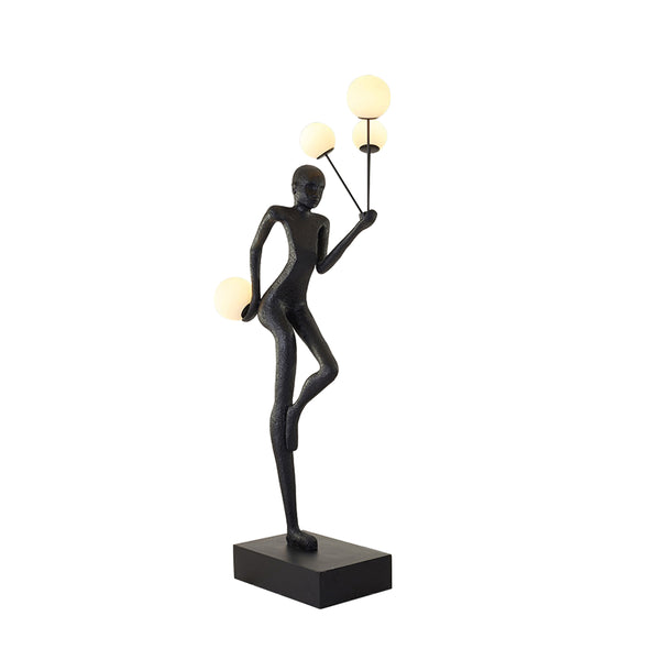 Welcome Sculpture Characters Floor Lamp