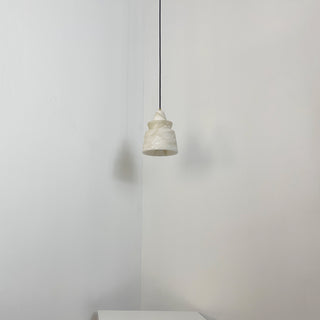 White Alabaster Pendant Light