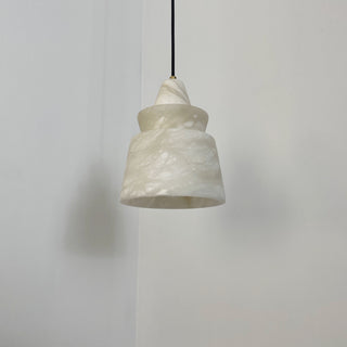 White Alabaster Pendant Light