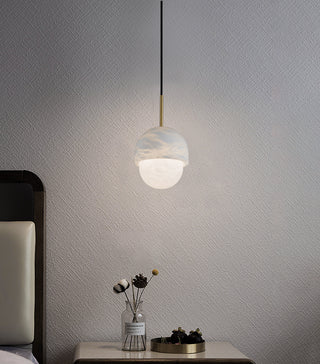 Modern Alabaster Yoko Pendant Lamp