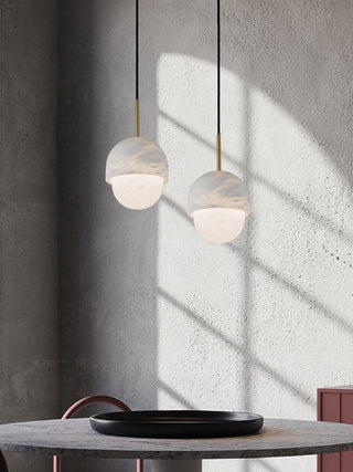 Modern Alabaster Yoko Pendant Lamp