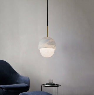 Modern Alabaster Yoko Pendant Lamp