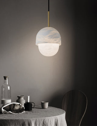 Modern Alabaster Yoko Pendant Lamp