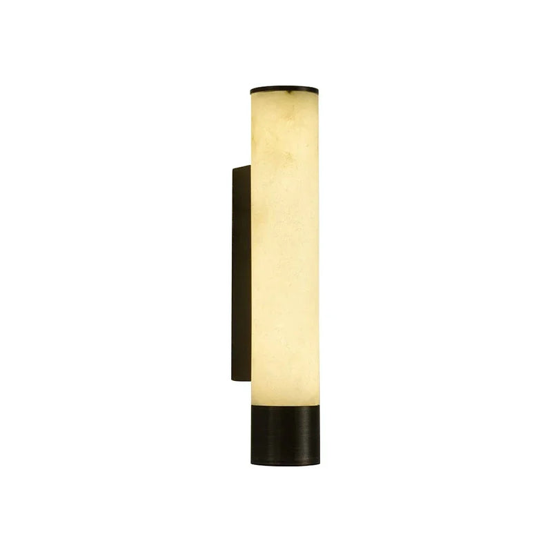 Alabaster Elara Cylindrical Wall Lamp | Korewolamp
