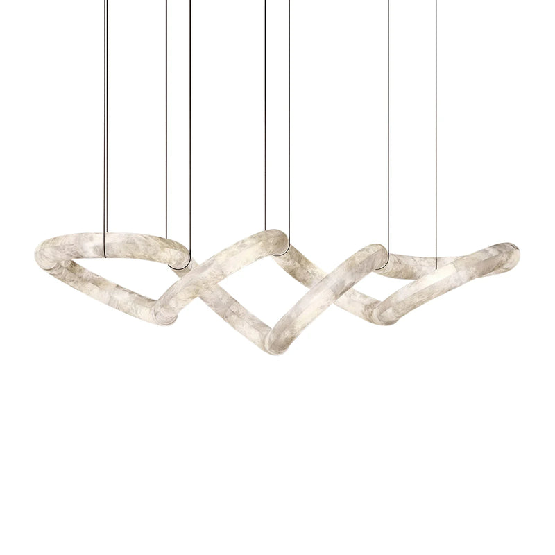 Alabaster Infinity Chandelier | Korewolamp