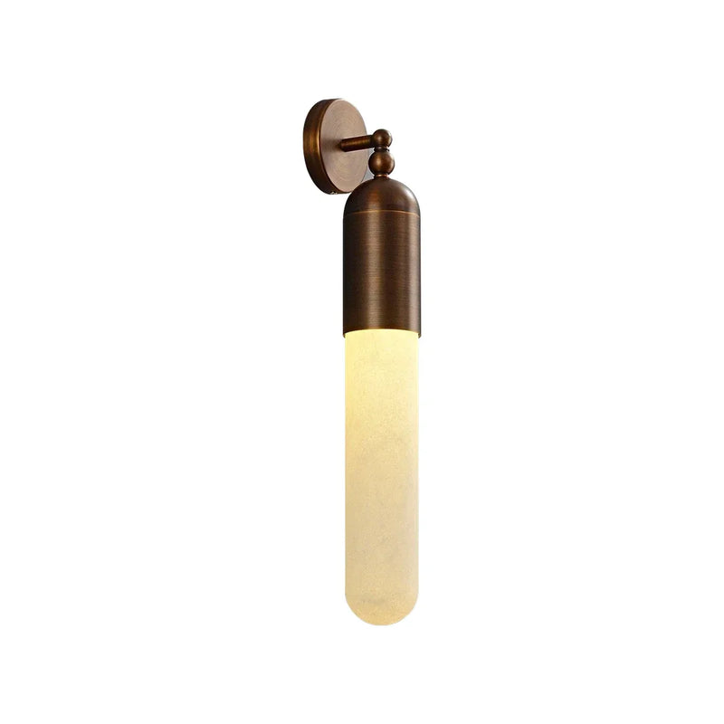 Capsule Linear Alabaster Wall Sconce | Korewolamp