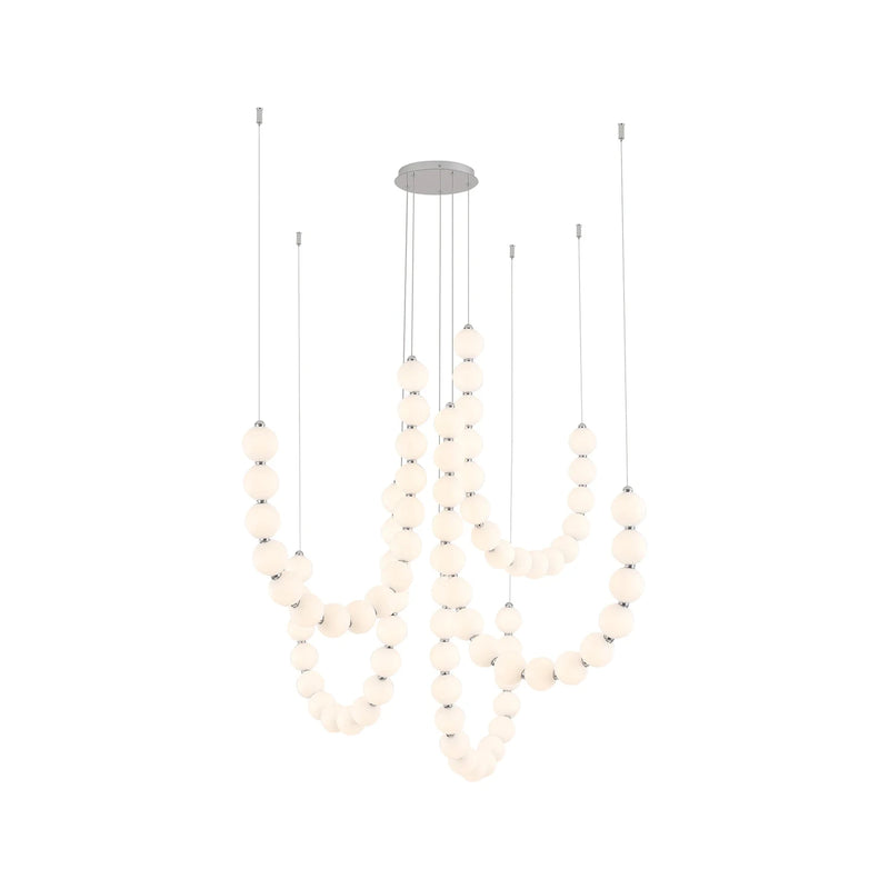 Coralie Draped Pearl Chandelier | Korewolamp