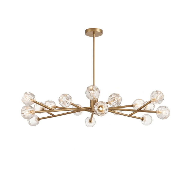 Crystal Ball Round Cluster Chandelier | Korewolamp