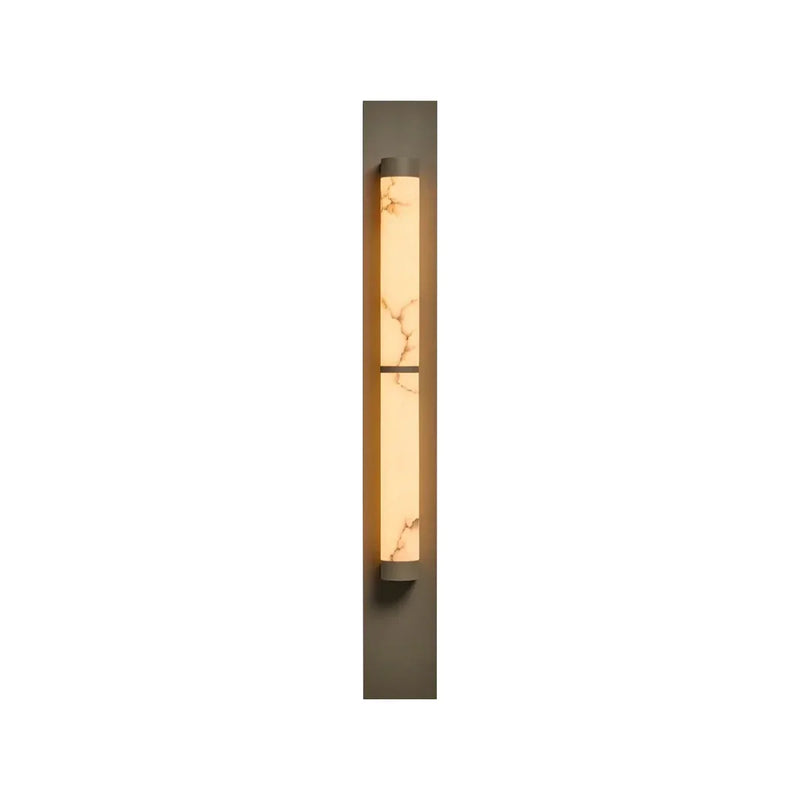 Geo Columnar Linear Alabaster Wall Sconce | Korewolamp