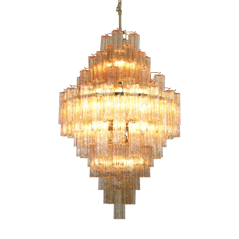 Star Shaped Glass Addis Diamond Chandelier | Korewolamp