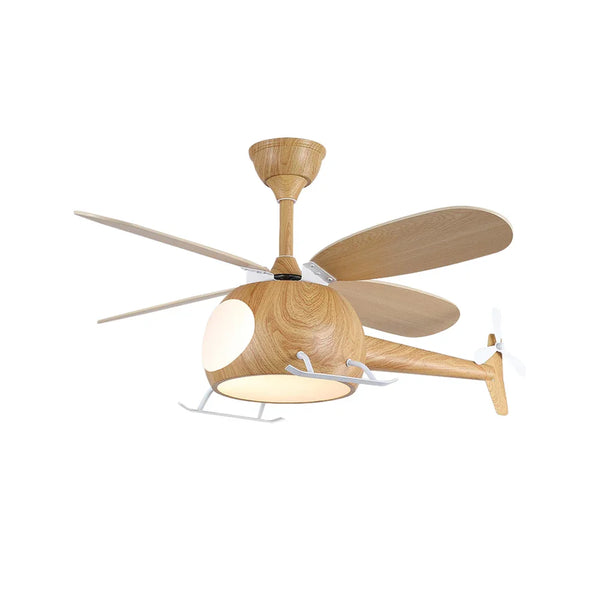 Helicopter Shape Heli Breeze Kids Ceiling Fan Light | Korewolamp