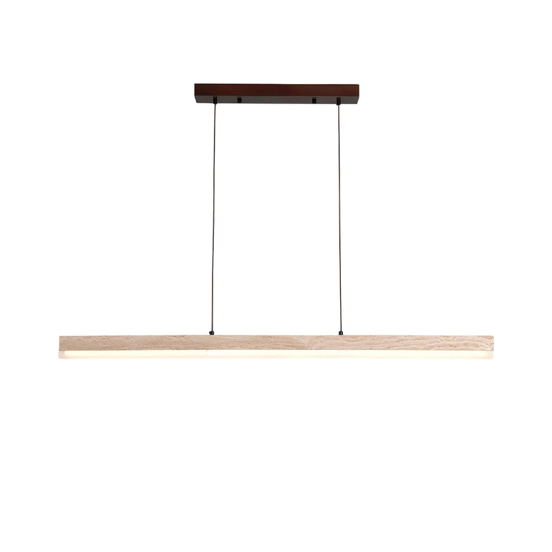 Linear Ecliptic Beam Travertine Pendant Lamp | Korewolamp
