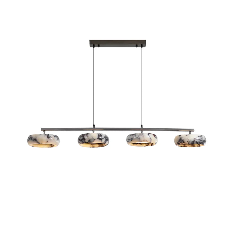Linear Marble Ring Pendant Light | Korewolamp