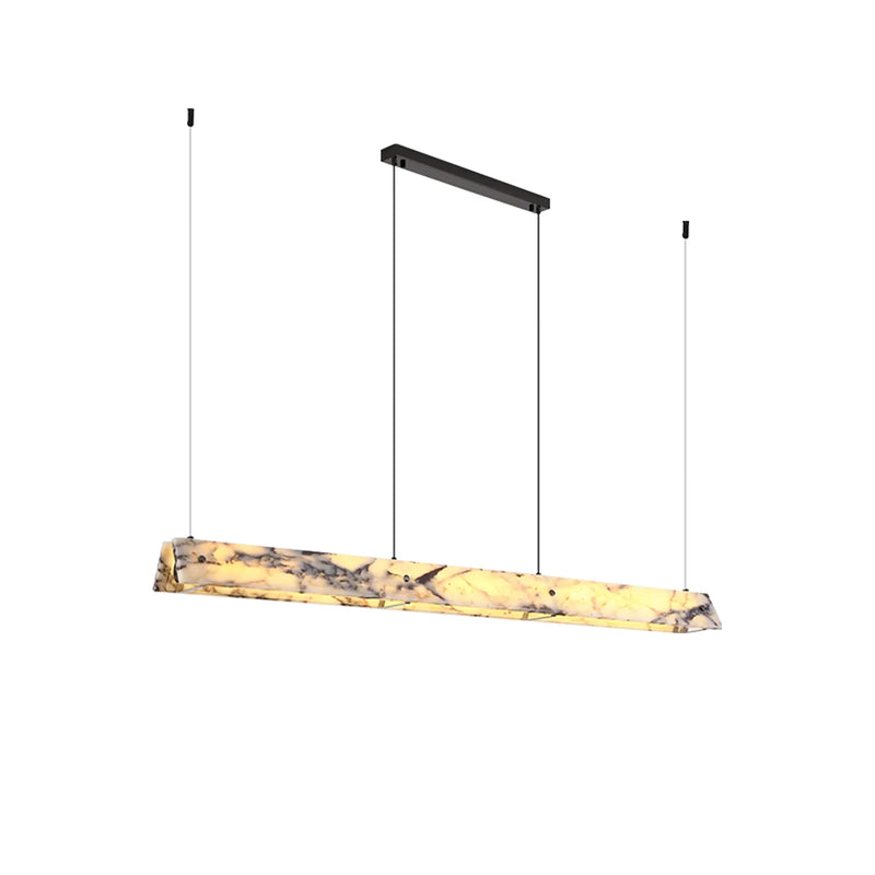 Linear Minimalist Marble Pendant Light | Korewolamp