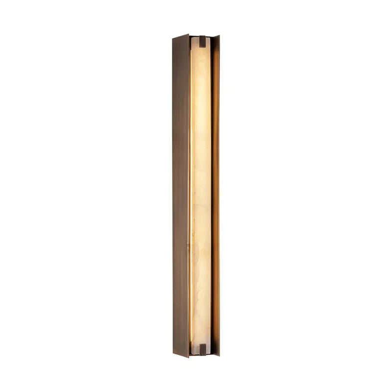 Linear Symmetry Alabaster Wall Sconce | Korewolamp