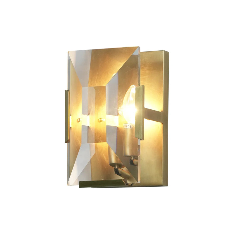 Rectangular Crystal Wall Lamp | Korewolamp
