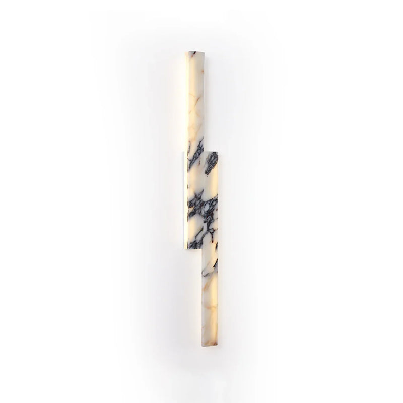 Rectangular Marble Linear Wall Lamp | Korewolamp