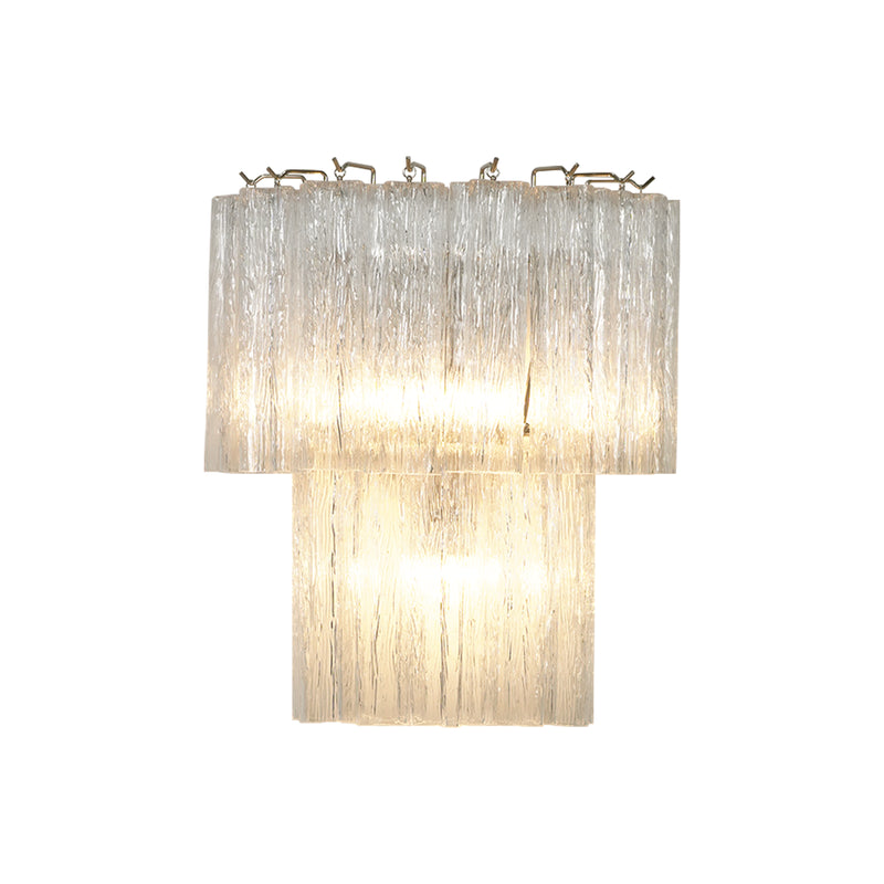 Star Shaped Transparent Glass Wall Lamp | Korewolamp