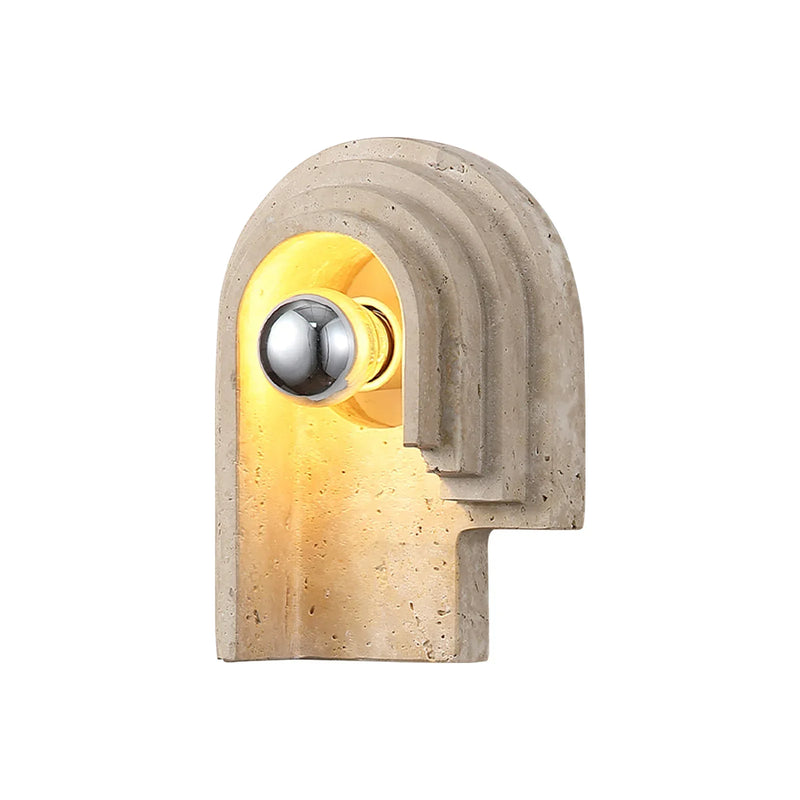 Travertine Bien Wall Lamp | Korewolamp
