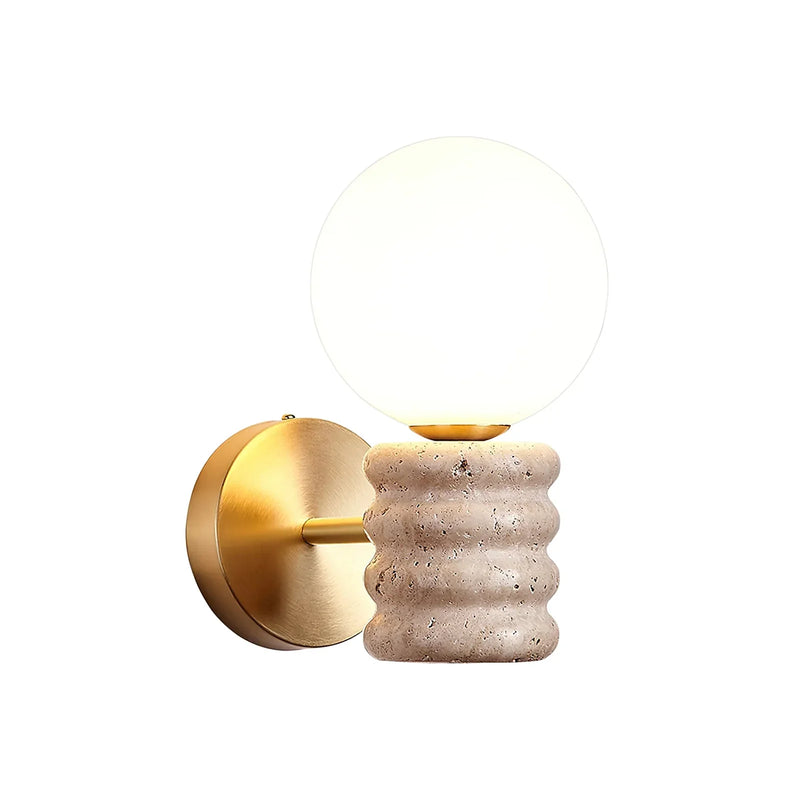 Travertine Romus Wall Lamp | Korewolamp
