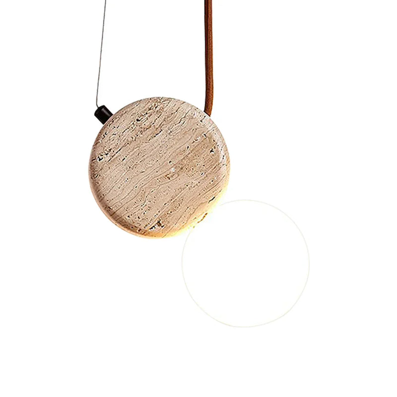 Travertine Tranquil Glow Pendant Lamp | Korewolamp