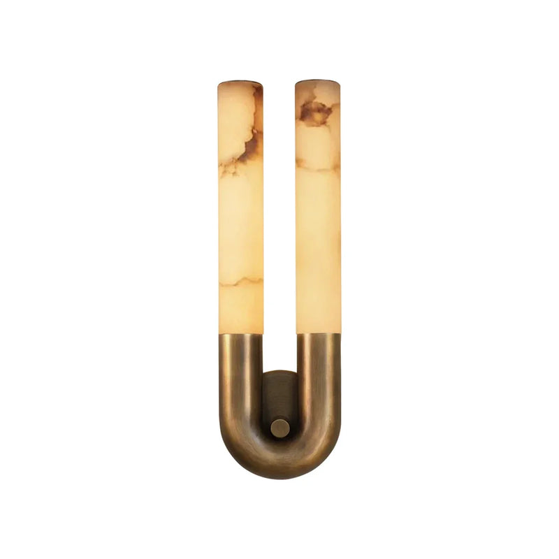 U-Shape Alabaster Arch Wall Sconce | Korewolamp