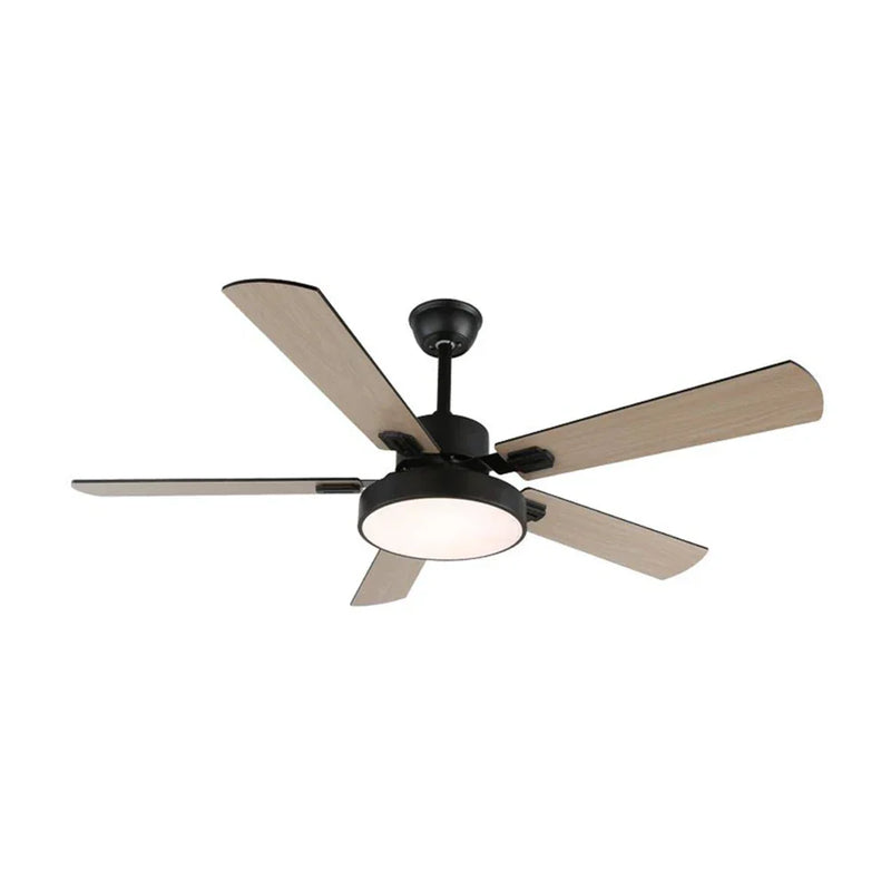 Zepyra Modern Industrial Style Ceiling Fan Light | Korewolamp