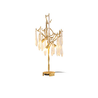 Aqua Willow Table Lamp
