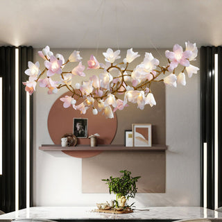 Circular Blossom Chandelier
