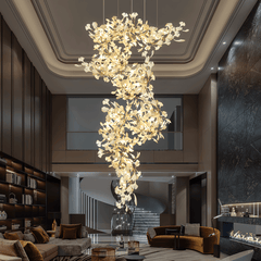 Gingko Ceramic Chandelier F